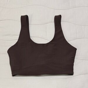 All in Motion Dark Brown Sports Bra